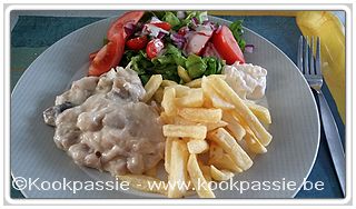 kookpassie.be - Verjaardag : Vol au vent met frietjes