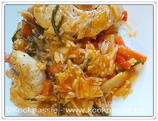 kookpassie.be - Gebakken kippenborsthaasjes (Lidl) met rijst en zoetzure saus (Lidl) 1/2