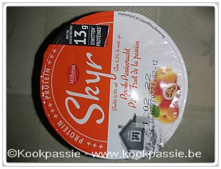 kookpassie.be - Skyr proberen van Lidl, niet echt ons ding