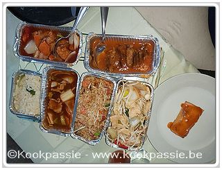 kookpassie.be - Merelbeke - Afhaalchinees - Lee Garden - 5 Lunch boxen, goed voor 2 dagen - 30€