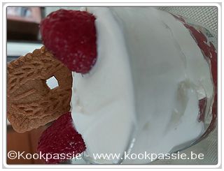 kookpassie.be - Snel dessert - Speculaas - Frambozen - Griekse yoghurt