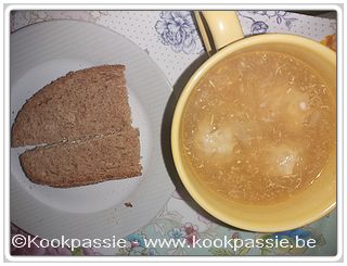 kookpassie.be - Bouillon - Wonton soep Martine