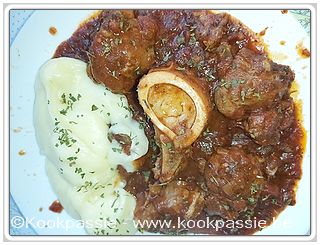 kookpassie.be - Gesmoorde kalfspoot / Ossibuchi Alla Milanese (203) - Tevhid 9,99€/kg - met Chefs Kalfsfond (2 dagen + 1 diepvries) 1/2