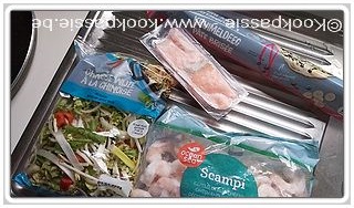 kookpassie.be - Quiche met scampi, zalm en wokgroenten Lidl 1/3