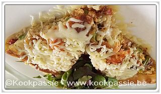 kookpassie.be - Quiche met scampi, zalm en wokgroenten Lidl 1/3