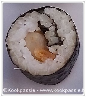 kookpassie.be - Hosomaki met gefrituurde garnalen (foto vergeten) 1/2