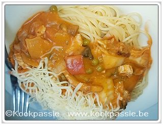 kookpassie.be - Restje groenten met Tomato Fritto en kalkoen met Cappelini