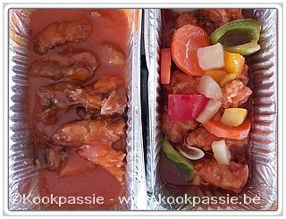 kookpassie.be - Merelbeke - Afhaalchinees - Lee Garden - 3 Lunch boxen, goed voor 2 dagen - 18€ - 1x Koe Lo Yuk en 2x Babi Pangang (geen foto)