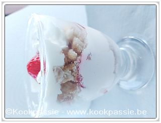kookpassie.be - Tirmisu - mascarpone, room, petit-beurre, aardbeien