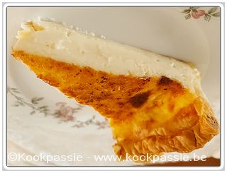 kookpassie.be - Silky Creamy Custard Pie 1/2