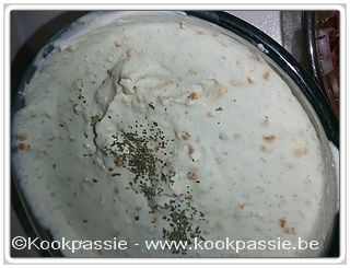 kookpassie.be - Vinaigrette - Yoghurt, basilicum en feta dip