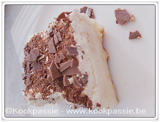 kookpassie.be - Muhallebili Kadayif - Met amandelkoekjes en chocolade ipv Kadayif