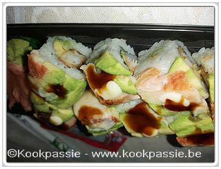 kookpassie.be - Ukiyo Sushi Gent - Caterpillar - Nr 63 - 8 stuks (11,90€)