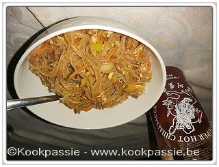 kookpassie.be - Vermicelles de riz aux légumes