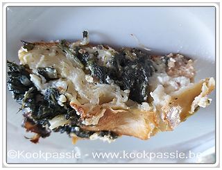 kookpassie.be - Quiche - Borek, spinazie, kippengehakt en feta