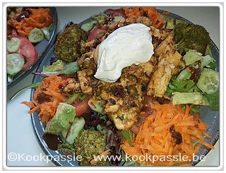 kookpassie.be - Salade met kip
