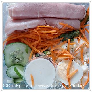 kookpassie.be - Koude schotel - Ham (Chef Select Lidl)