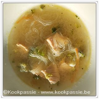 kookpassie.be - Maaltijdbouillon - Zalm met satésaus