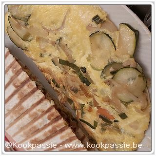 kookpassie.be - Wrap met omelet van groenten