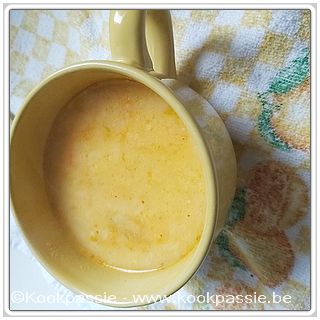 kookpassie.be - Soupe crémeuse au chou-fleur, deze keer bloemkool en witte kool 1/2