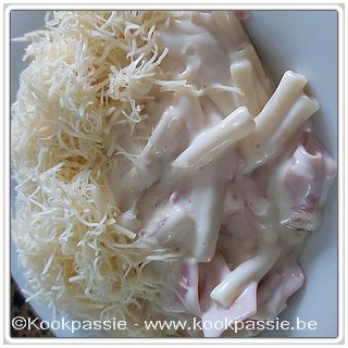 kookpassie.be - Macaroni - Macaroni met kaas en hesp (2 dagen)