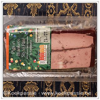 kookpassie.be - Pigs in blankets style pâté with bacon and cranberry by Sainsbury's 1/2