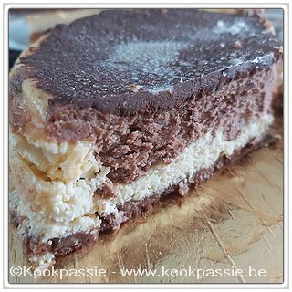 kookpassie.be - Cheesecake au chocolat