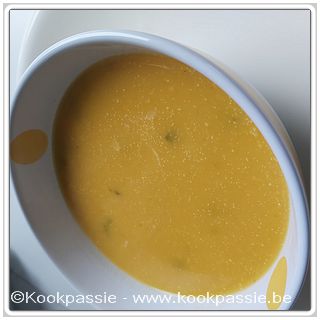 kookpassie.be - Pompoen - Soupe de citrouille au lait de coco