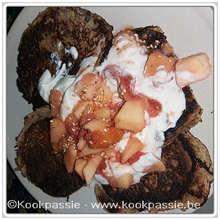 kookpassie.be - Havermout ontbijt pannenkoeken