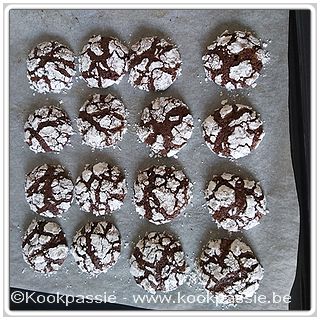 kookpassie.be - Chocolade truffel koekjes