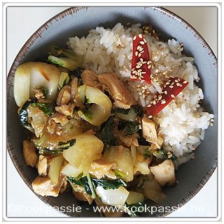 kookpassie.be - Thai Basil Chilli Chicken