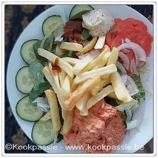 kookpassie.be - Préparé met frietjes en groenten