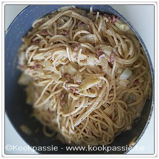 kookpassie.be - Pasta met witloof en spekjes