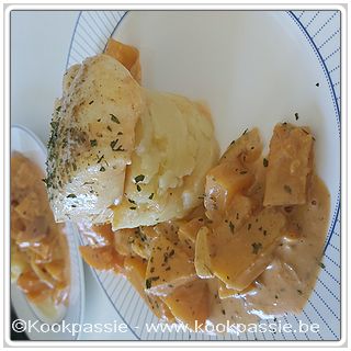 kookpassie.be - Pumpkin curry met gestoomde kabeljauw 1/2