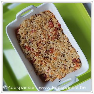 kookpassie.be - Gehakt met bloemkoolpuree en tomaten 1/2