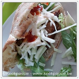 kookpassie.be - Pita fricandon