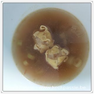 kookpassie.be - Bouillon - Wonton soep Anne Marie (eerder 1268)