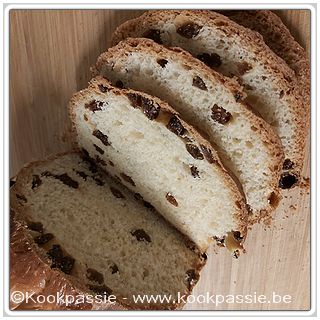 kookpassie.be - Rozijnenbrood met Luc 1/2