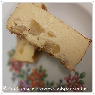 kookpassie.be - Cheesecake Healthy aux pommes