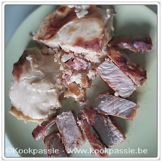 kookpassie.be - Restje met varkensfiletkotelet