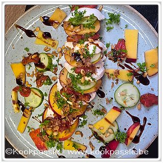 kookpassie.be - Salade burrata