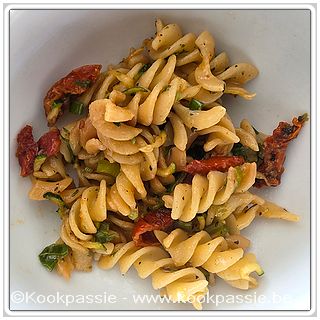 kookpassie.be - LSF Pasta met zongedroogde tomaten