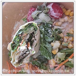 kookpassie.be - LSF wrapje en scampi schotel (te laat ;-))