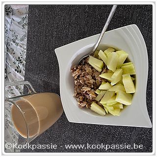 kookpassie.be - Havermout - Porridge pomme-cannelle