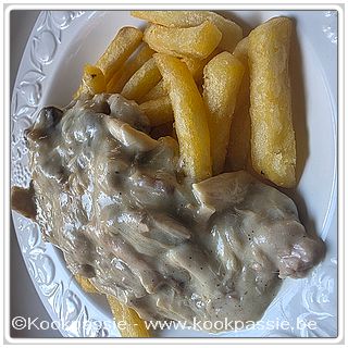 kookpassie.be - Vol au vent (Lidl) met frietjes