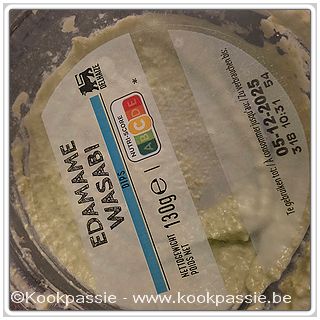 kookpassie.be - Tapenade Delhaize LSF - Edamame wasabi - nie slecht