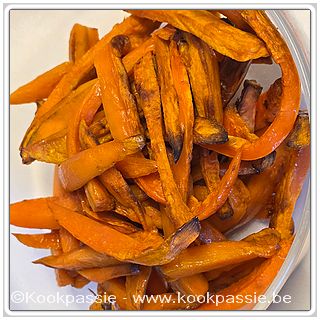 kookpassie.be - Oven 2: Zoete aardappelen