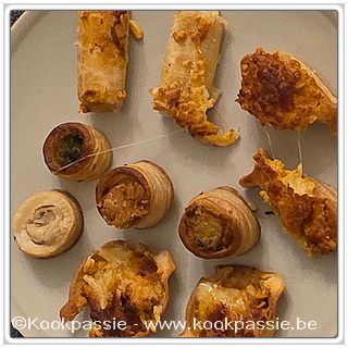 kookpassie.be - Bladerdeeghapjes nog in de vriezer gevonden van Delhaize LSF