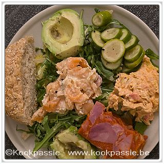 kookpassie.be - Smikkelontbijt met restjes en avocado