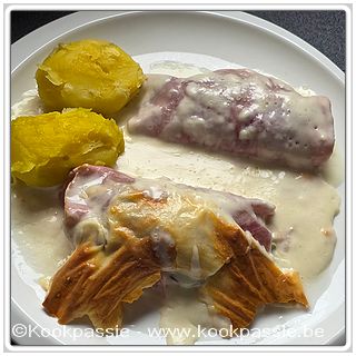 kookpassie.be - Witloof met hesp in de oven (Ma, di, wo)